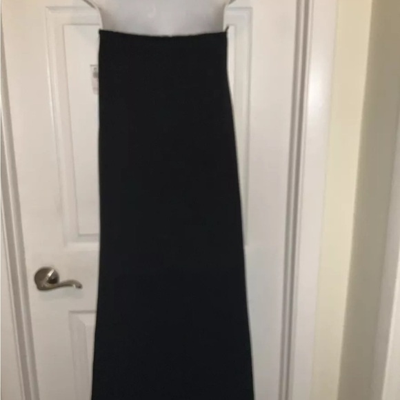 Old Navy Black Halter  Midi‎ Shift Dress Size XS - Picture 2 of 9